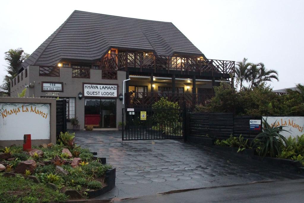 Khaya La Manzi Guest Lodge Hibberdene Dış mekan fotoğraf